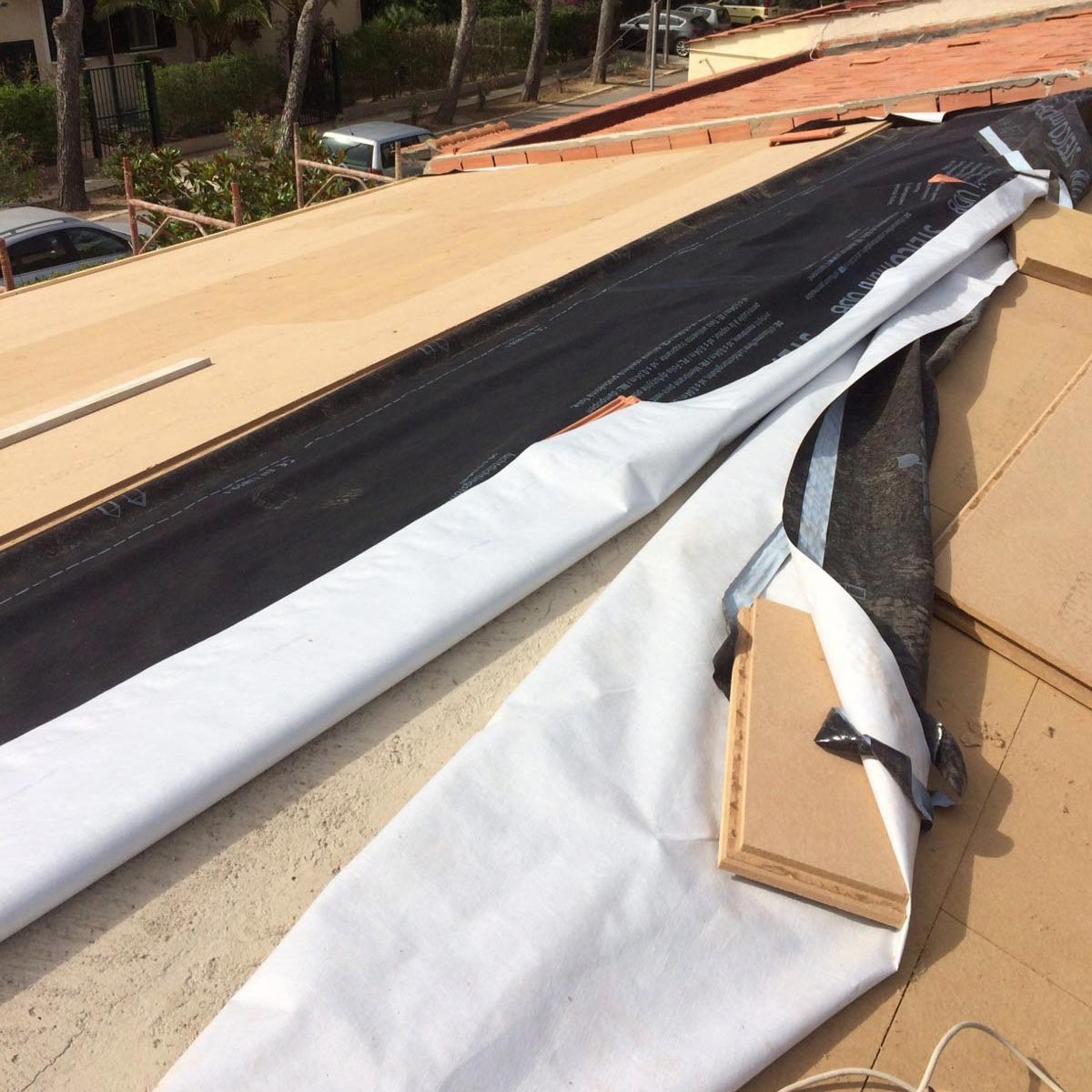 Fibrolegno FiberTherm Special dry per ristrutturazione tetti